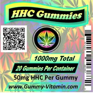 HHC Delta-9 50mg Gummies